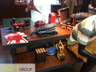 Back to blighty with this British POS display from Lonsdale