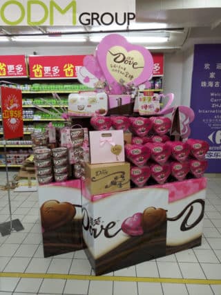 Custom Made POS Display - Dove Promotion