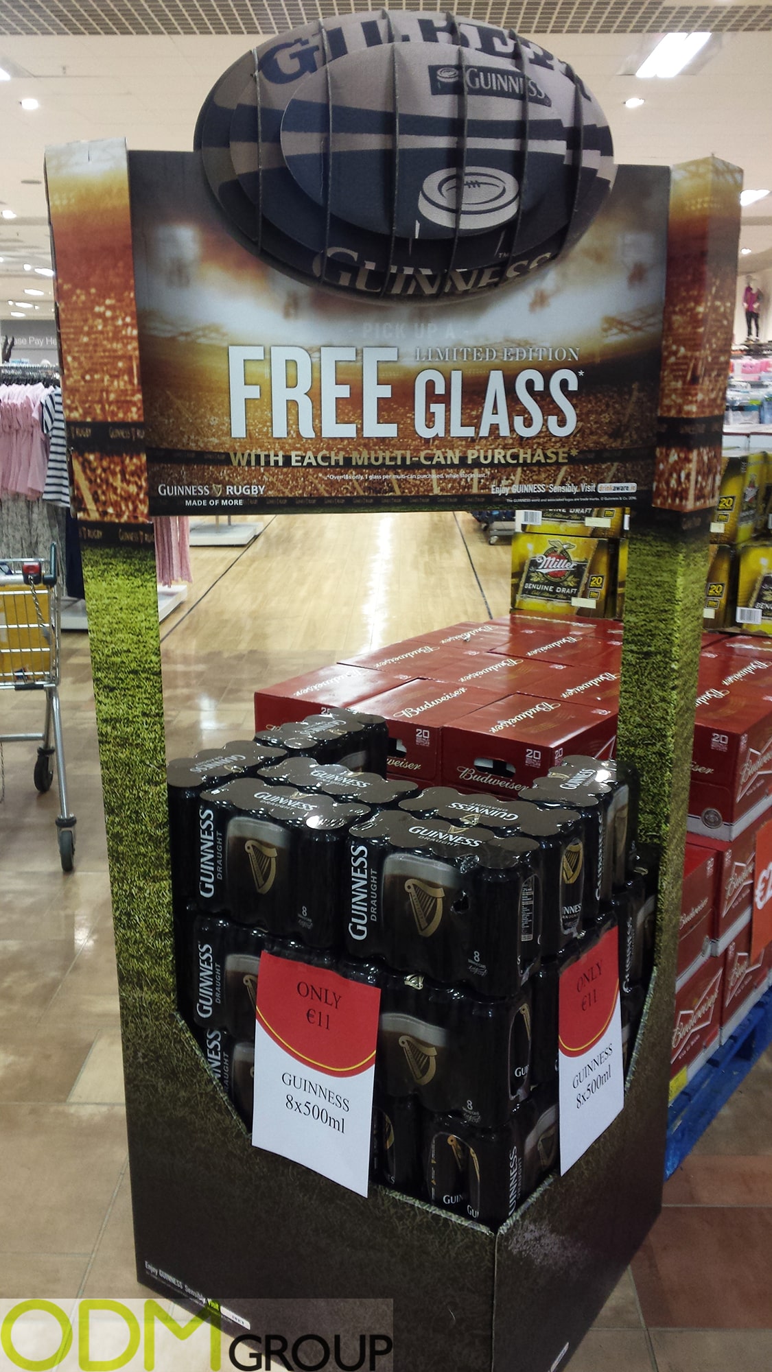 Free Glass by Guinness - Rugby World Cup Promotion