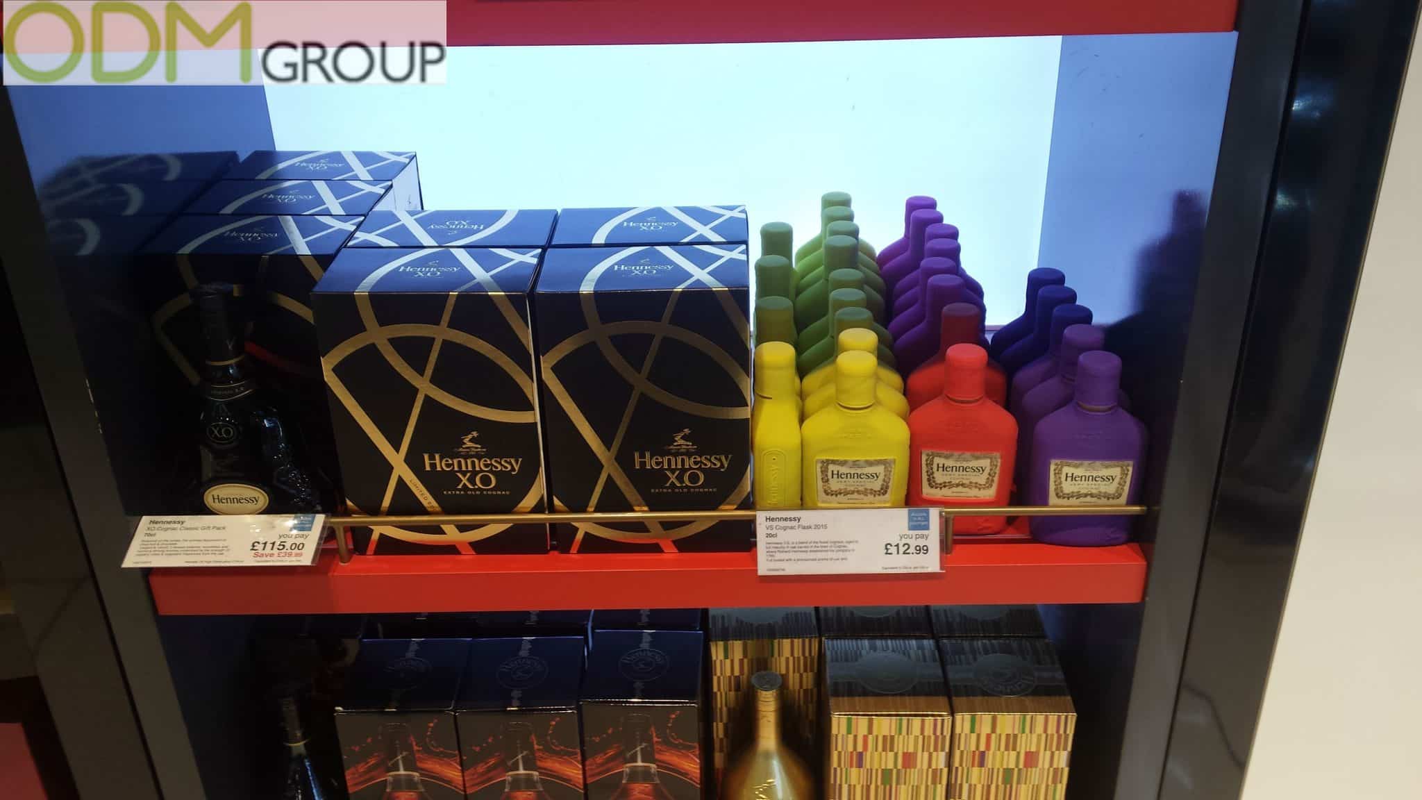 Drinks Promo: Hennessy Cognac Rubber Flask