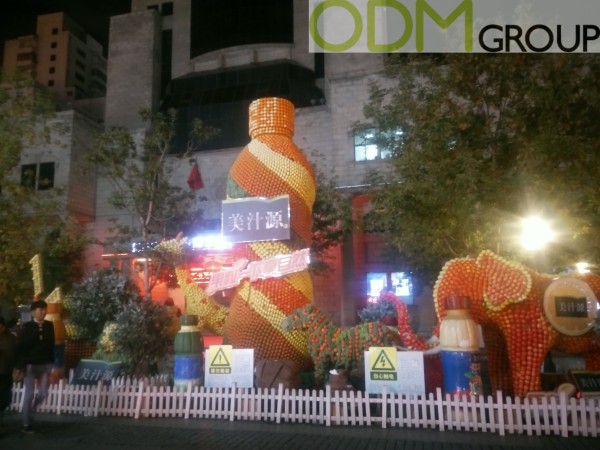 Huge Custom Display Demands Attention