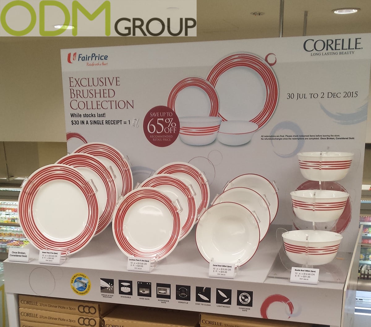 In Store Display- Corelle