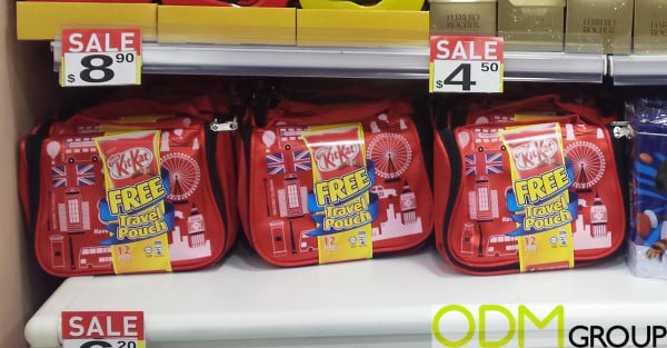 KitKat Gift With Purchase in Singapore - Travel Pouch