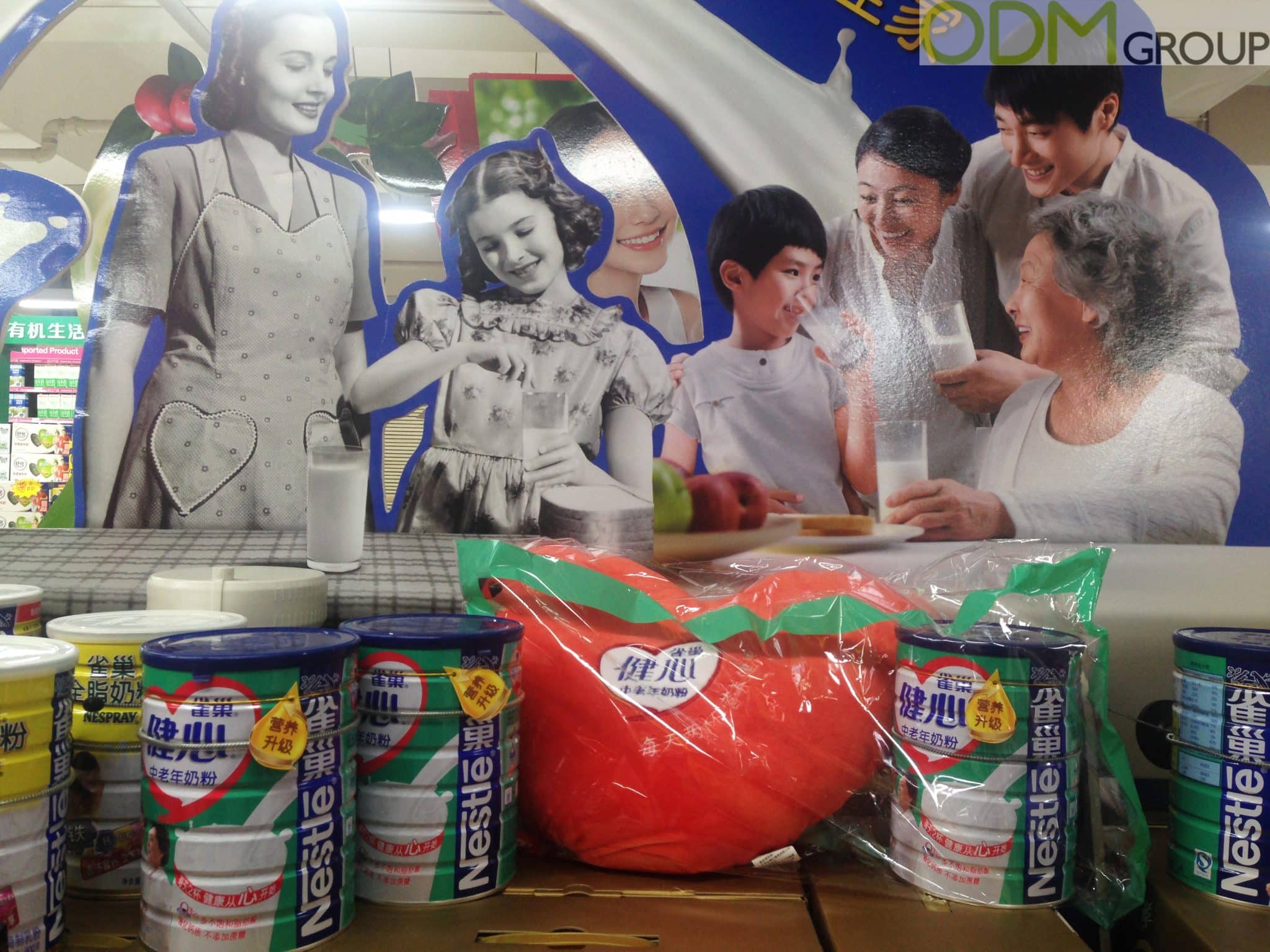 POS Display and Free Gift by Nestle: Made with Love