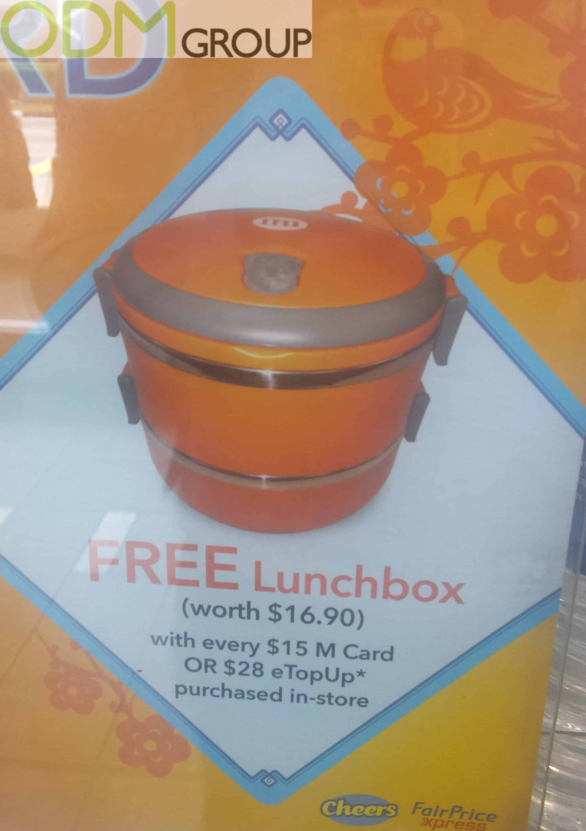 Promotional Offer by M1 Mobile - Free Lunchbox